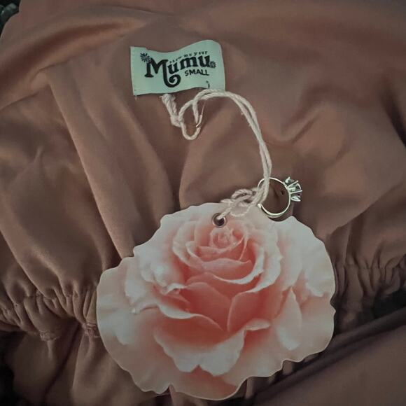 Show Me Your Mumu Rustic Mauve Crisp Kendall Maxi Dress Women's Size Small NWT - Picture 7 of 10